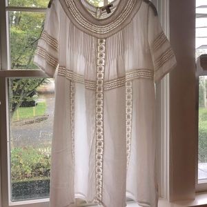 Amuse Society white mini dress size S